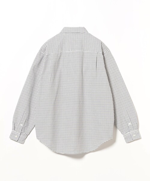 BEAMS（ビームス）の「ヘビーオックスフォード ボタンダウンシャツ（シャツ/ブラウス・メンズ・ブルー/サックスブルー/ホワイト/その他1/チャコールグレー・S/M/XL/L）」の16枚目の写真