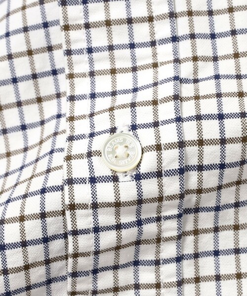 BEAMS（ビームス）の「ヘビーオックスフォード ボタンダウンシャツ（シャツ/ブラウス・メンズ・ブルー/サックスブルー/ホワイト/その他1/チャコールグレー・S/M/XL/L）」の17枚目の写真