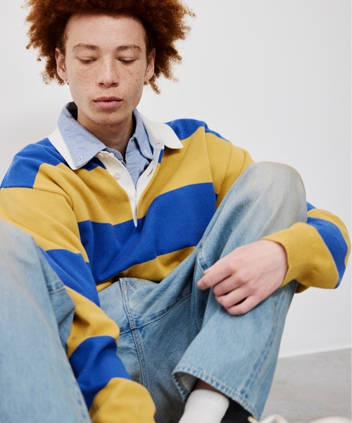 BEAMS（ビームス）の「ヘビーオックスフォード ボタンダウンシャツ（シャツ/ブラウス・メンズ・ブルー/サックスブルー/ホワイト/その他1/チャコールグレー/その他2/その他・S/M/XL/L）」の12枚目の写真