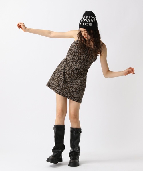 FOREVER 21(フォーエバー トゥエンティーワン)の「【2025SS】レオパードキャミミニワンピース(ワンピース・レディース・レオパード・MEDIUM/SMALL)」の7枚目の写真