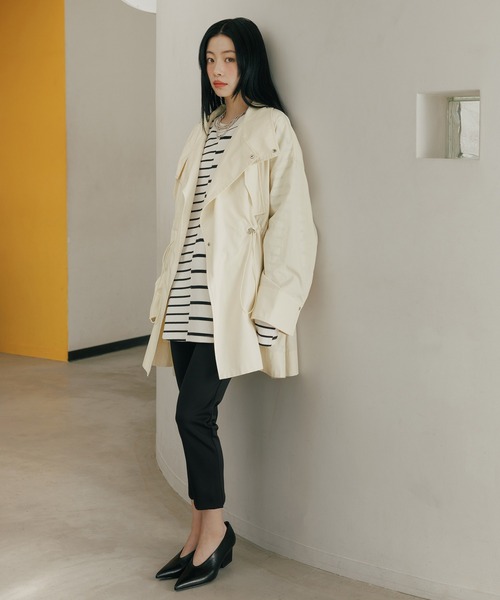 24 ADAM ET ROPÉ FEMME フォルムヒールポインテッドパンプス フォルムヒールポインテッドパンプス（パンプス）｜ADAM ET ROPE