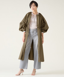 martinique（マルティニーク）の「タンブラータフタギャザーコート（その他アウター）」