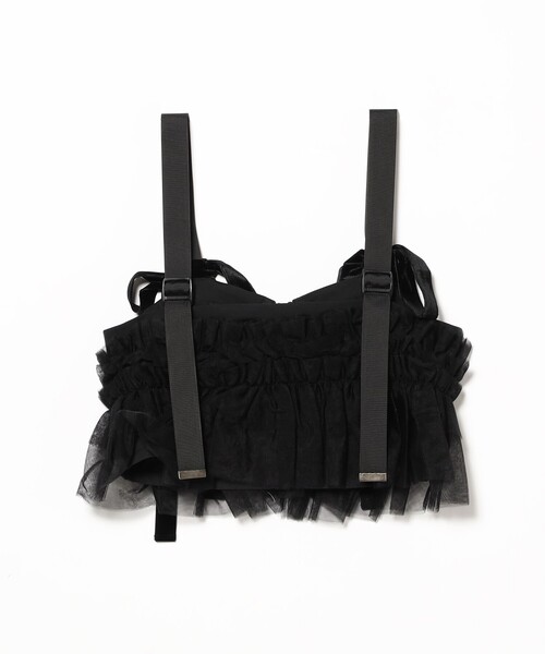 CAROLINA GLASER（カロリナ グレイサー）の「コルセット風キャミソール（キャミソール・レディース・ブラック/オリーブ・ONE SIZE）」の19枚目の写真