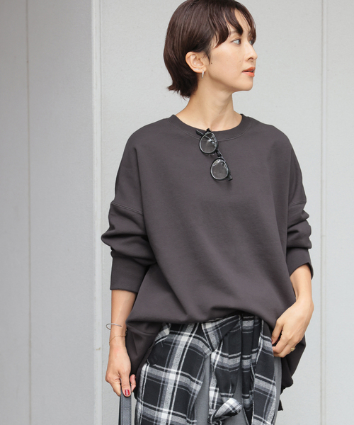 追加5》オーバーサイズロングスウェット（スウェット）｜JOURNAL