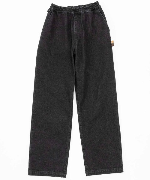 ELEMENT(エレメント)の「ELEMENT レディース SHOD PANTS STD WOMEN デニムパンツ 【2025年春夏モデル】/エレメントウエストゴムデニムパンツ(デニムパンツ・レディース・ブラック系その他/インディゴブルー/ライトインディゴブルー・LARGE/MEDIUM)」の1枚目の写真