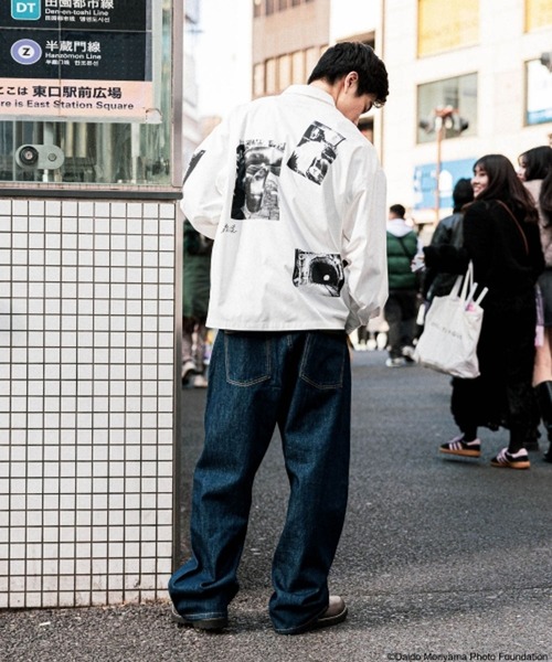 niko and...（ニコアンド）の「【森山大道】コラボシャツ（シャツ/ブラウス・メンズ・オフホワイト/チャコール・MEDIUM/LARGE）」の10枚目の写真