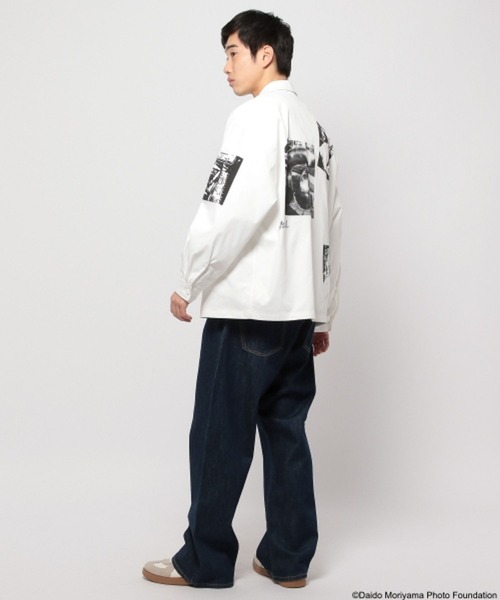 niko and...（ニコアンド）の「【森山大道】コラボシャツ（シャツ/ブラウス・メンズ・オフホワイト/チャコール・MEDIUM/LARGE）」の22枚目の写真