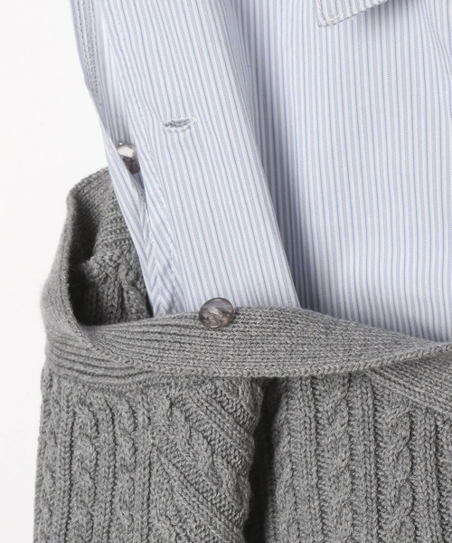 Heather（ヘザー）の「オフショルレイヤードニット　323484（ニット/セーター・レディース・グレー/ネイビー/アイボリー・FREE）」の10枚目の写真