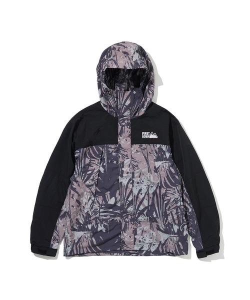 FIRST DOWN（ファーストダウン）の「モータウンジャケット タスランナイロン（マウンテンパーカー・メンズ・ブラック/ブルー/ブラウン/レオパード/イエロー/パープル/グリーン/オフホワイト/ブラック系その他/グレー系カモフラージュ/ライトブラウン・S/L/XL/XXL/M）」の10枚目の写真