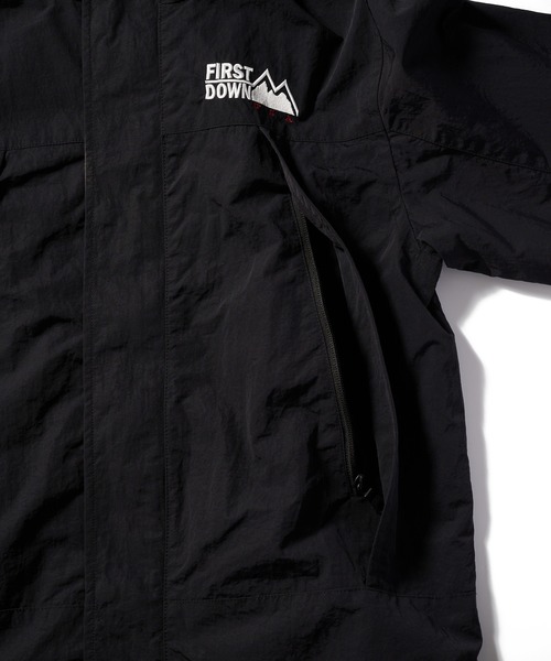 FIRST DOWN（ファーストダウン）の「モータウンジャケット タスランナイロン（マウンテンパーカー・メンズ・ブラック/ブルー/ブラウン/レオパード/イエロー/パープル/グリーン/オフホワイト/ブラック系その他/グレー系カモフラージュ/ライトブラウン・S/L/XL/XXL/M）」の12枚目の写真