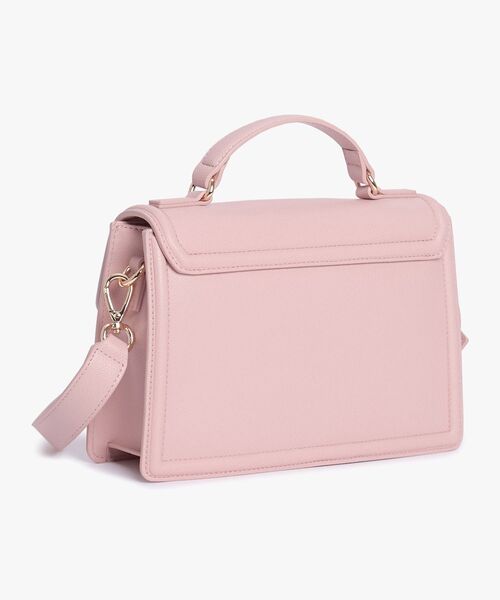 TOMMY HILFIGER（トミーヒルフィガー）の「エタニティミニサッチェルバッグ（ショルダーバッグ・レディース・ベージュ/ブラック/ピンク・FREE）」の13枚目の写真