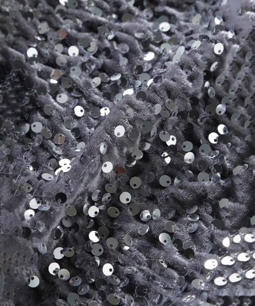 ROSE BUD（ローズバッド）の「(CREOLME)スパンコールチューブトップ（その他トップス・レディース・ブラック・ONE SIZE）」の16枚目の写真