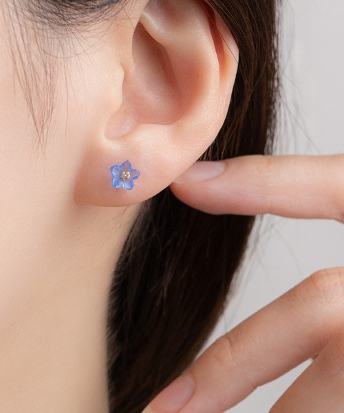 BLOOM｜ブルームのピアス（片耳用）（フラワーモチーフ）通販 - ZOZOTOWN