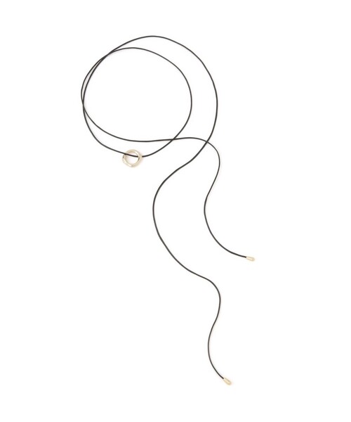 VIS（ビス）の「ニュアンスリングマルチコードネックレス（ネックレス・レディース・シルバー/ゴールド・FREE）」の5枚目の写真