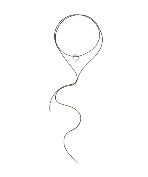 VIS（ビス）の「ニュアンスリングマルチコードネックレス（ネックレス・レディース・シルバー/ゴールド・FREE）」の8枚目の写真