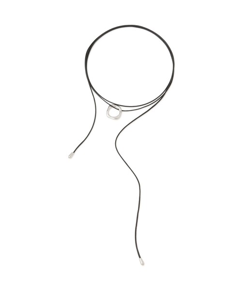 VIS（ビス）の「ニュアンスリングマルチコードネックレス（ネックレス・レディース・シルバー/ゴールド・FREE）」の10枚目の写真