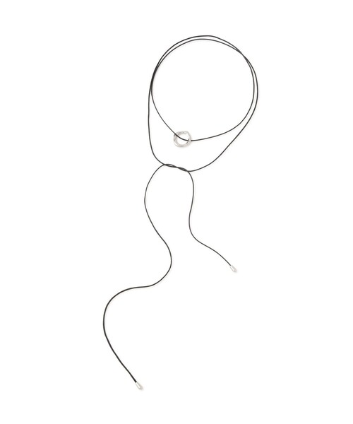 VIS（ビス）の「ニュアンスリングマルチコードネックレス（ネックレス・レディース・シルバー/ゴールド・FREE）」の12枚目の写真