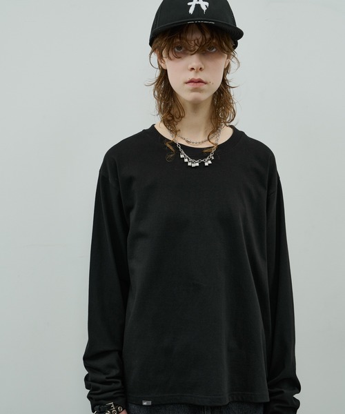 AFF AIVER(エイエフエフアイバー)の「AFF AIVER 16/-ウォッシュ天竺コンパクトルーズロンTEE(Tシャツ/カットソー・メンズ・チャコールグレー/アッシュグレー/ブラック/ホワイト・SMALL/MEDIUM/LARGE)」の16枚目の写真