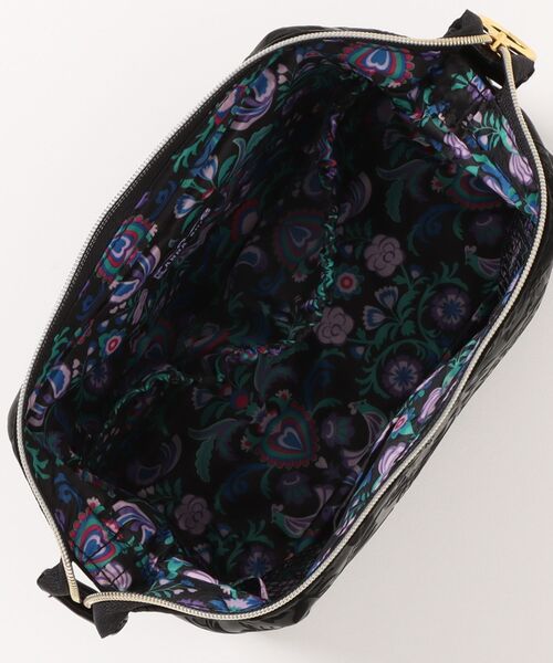 ANNA SUI(アナスイ)の「ローズ柄ワイヤーポーチ(ポーチ・レディース・ブラック/アイボリー・FREE)」の4枚目の写真