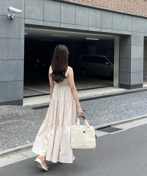 merrylatte（メリーラテ）の「2wayキャンバスPCケース（トートバッグ・レディース・アイボリー・FREE）」の4枚目の写真