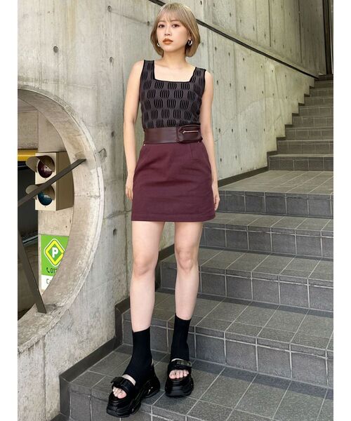 MURUA（ムルーア）の「エアプラットフォームソックサンダル（サンダル・レディース・ブラック/シルバー・22.5/24.5/23.5）」の3枚目の写真