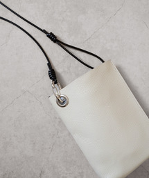 SENTI センティ / SHRINK LEATHER MINI SHOULDER BAG シュリンクレザーミニショルダーバッグ / 3035
