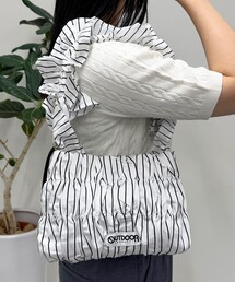 fredy emue | 【OUTDOOR PRODUCTS /アウトドアプロダクツ】 ストライプフリルショルダーバッグ(ショルダーバッグ)