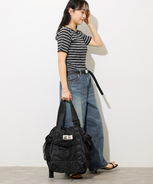 MILLER(ミラー)の「別注【MILLER/ミラー】Tシャツ(Tシャツ/カットソー・レディース・ブラック系その他/ブルー/ボルドー・FREE)」の7枚目の写真