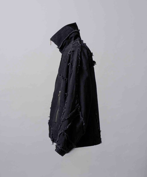MAISON SPECIAL Alien Blouson/エイリアンブルゾン UNISEX》Cut Off Denim Prime-Over Stand Collor Alien Blouson