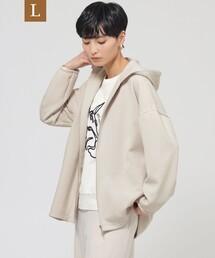 【大きめ⭐ゆったり⭐EVEXBYKRIZIA　オフホワイト　パーカー　タグ付き】 大きめ⭐ゆったり⭐EVEXBYKRIZIA オフホワイト パーカー タグ付き】
