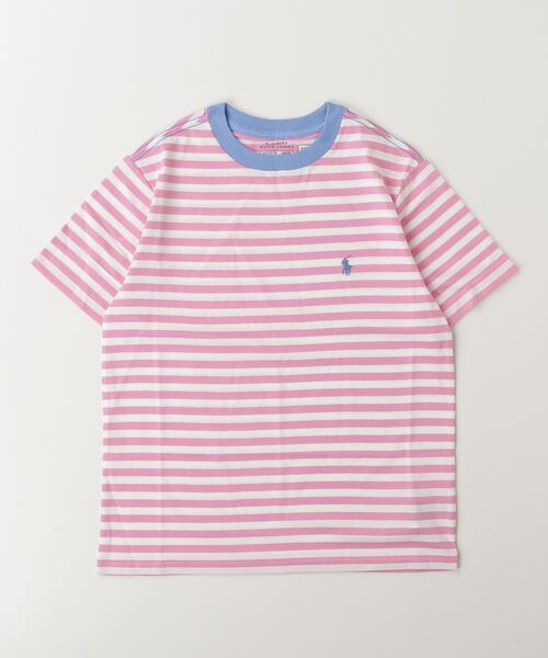セール】ストライプド コットン ジャージー Tシャツ（Tシャツ