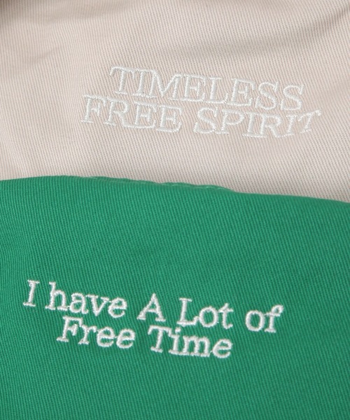 BAYFLOW（ベイフロー）の「ウォッシュツイルバケットハット（ハット・メンズ・グリーン/ブラック/ベージュ・FREE）」の6枚目の写真