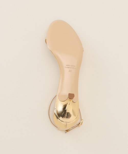 Deuxieme Classe（ドゥーズィエムクラス）の「*【NEBULONI E./ネブローニ】 STRAP SANDAL（その他シューズ・レディース・ゴールド・35/36/37/38）」の8枚目の写真