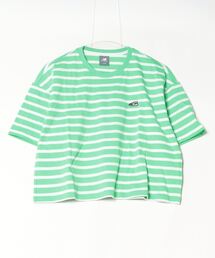 【別注】ニューバランス New Balance THE CITY シューパッチボーダーTシャツ 限定コラボ