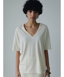 Enchainement アンシェヌマン　シルク　コットン　トップス enchainement｜アンシェヌマンの通販 - ZOZOTOWN