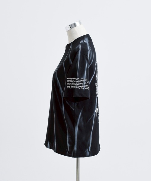 REFLEM(レフレム)の「『REFLEM/レフレム』縛り顔料加工Tシャツ/ハーフスリーブカットソー(Tシャツ/カットソー・レディース・ブルー/ブラック/グリーン・M/XXL)」の14枚目の写真