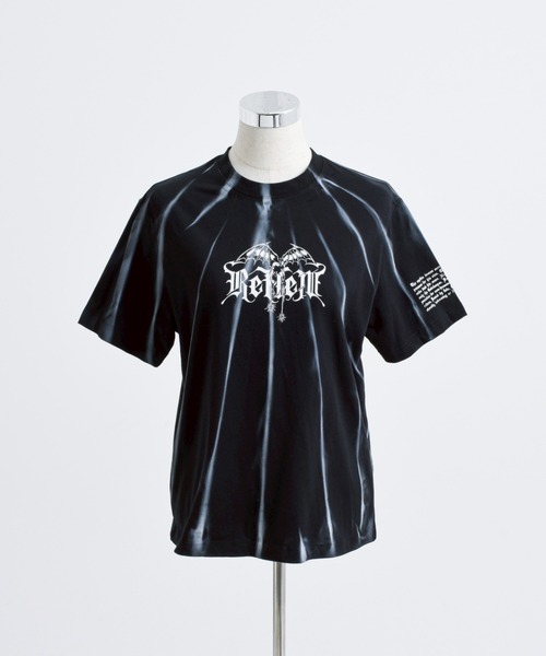 セール】『REFLEM/レフレム』縛り顔料加工Tシャツ/ハーフ