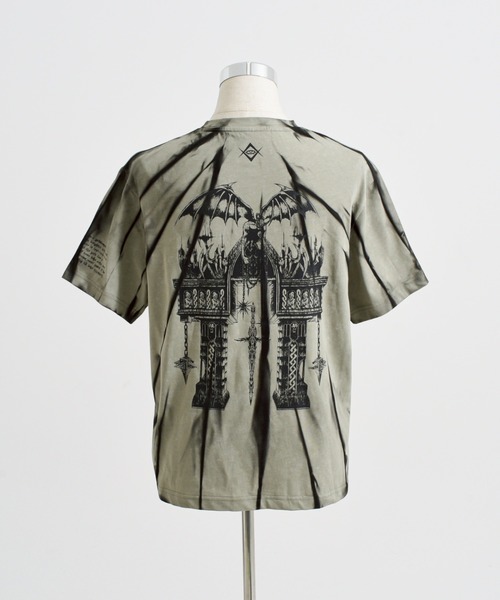 REFLEM(レフレム)の「『REFLEM/レフレム』縛り顔料加工Tシャツ/ハーフスリーブカットソー(Tシャツ/カットソー・レディース・ブルー/ブラック/グリーン・M/XXL)」の18枚目の写真