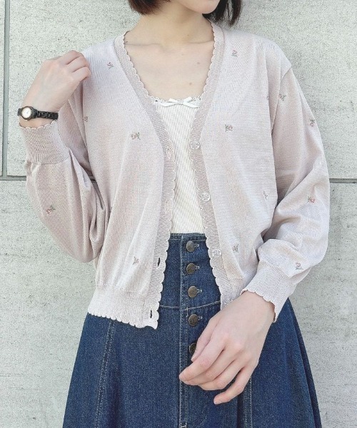 F i.n.t（フィント）の「スカラップレーステレコタンク/ fint　フィント（タンクトップ・レディース・アイボリー/ライトブルー・FREE）」の17枚目の写真