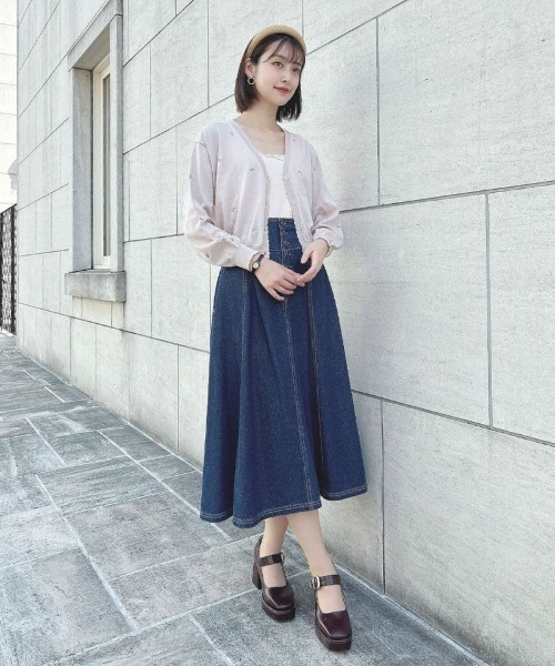 F i.n.t（フィント）の「スカラップレーステレコタンク/ fint　フィント（タンクトップ・レディース・アイボリー/ライトブルー・FREE）」の18枚目の写真