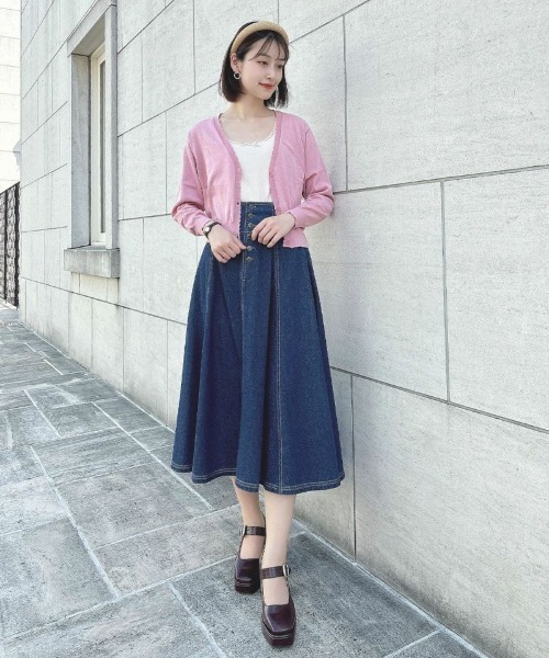 F i.n.t（フィント）の「スカラップレーステレコタンク/ fint　フィント（タンクトップ・レディース・アイボリー/ライトブルー・FREE）」の20枚目の写真