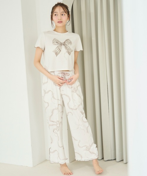 セール】【Moispro】ショートTシャツ（ルームウェア/パジャマ