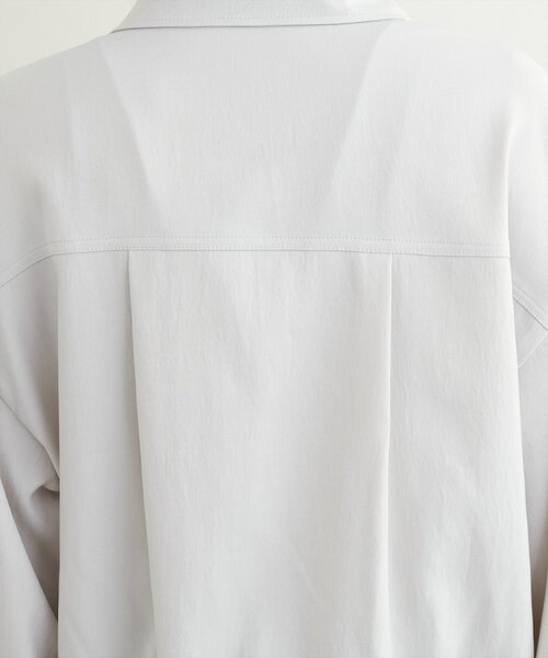 natural couture(ナチュラルクチュール)の「裾ドロストブルゾン(ブルゾン・レディース・アイボリー/イエロー/モカ/その他1・FREE)」の19枚目の写真