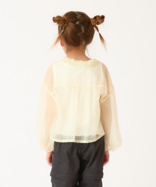 HAKKA KIDS（ハッカキッズ）の「ブラウスタンクトップセット（シャツ/ブラウス・キッズ・イエロー/パープル・120cm/130cm）」の7枚目の写真