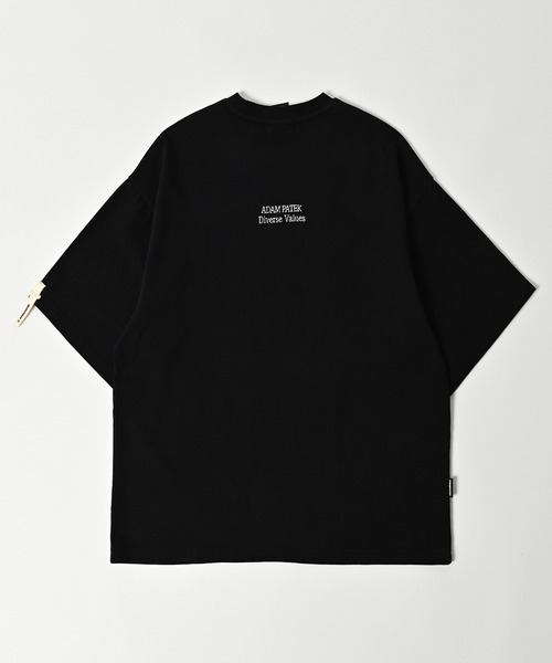 ADAM PATEK(アダムパテック)の「【ADAMPATEK/アダムパテック】basic logo short sleeve T/ロゴ半袖T(Tシャツ/カットソー・レディース・ブラック/オレンジ/パープル/ホワイト・2/1)」の8枚目の写真