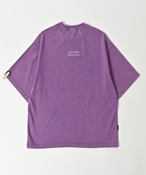ADAM PATEK(アダムパテック)の「【ADAMPATEK/アダムパテック】basic logo short sleeve T/ロゴ半袖T(Tシャツ/カットソー・レディース・ブラック/オレンジ/パープル/ホワイト・2/1)」の11枚目の写真