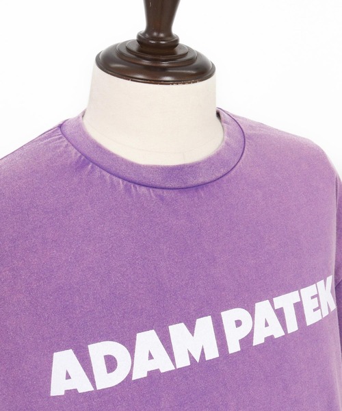 ADAM PATEK(アダムパテック)の「【ADAMPATEK/アダムパテック】basic logo short sleeve T/ロゴ半袖T(Tシャツ/カットソー・レディース・ブラック/オレンジ/パープル/ホワイト・2/1)」の17枚目の写真