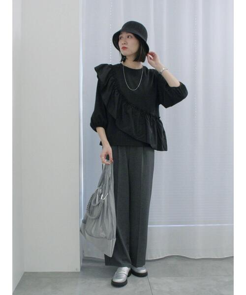 Samansa Mos2 blue（サマンサモスモスブルー）の「マルチWAYメッシュトート（ハンドバッグ・レディース・ブラック/グレー/ホワイト・F）」の15枚目の写真