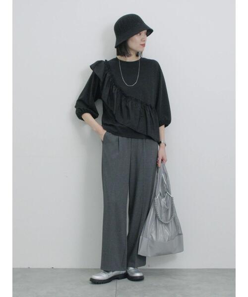 Samansa Mos2 blue（サマンサモスモスブルー）の「マルチWAYメッシュトート（ハンドバッグ・レディース・ブラック/グレー/ホワイト・F）」の16枚目の写真