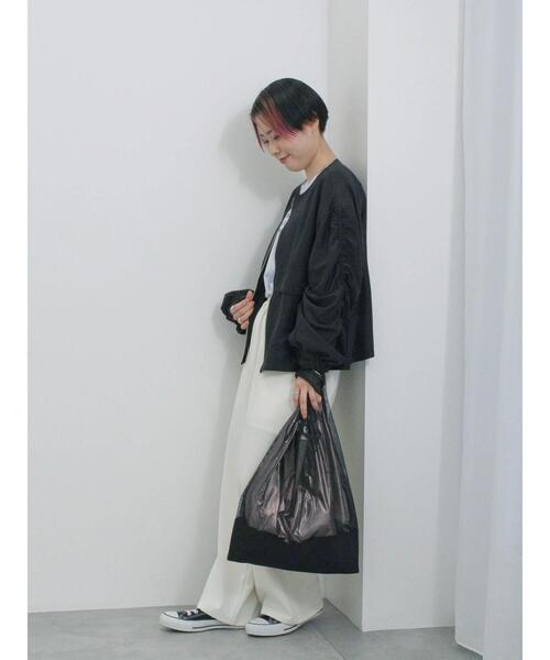 Samansa Mos2 blue（サマンサモスモスブルー）の「マルチWAYメッシュトート（ハンドバッグ・レディース・ブラック/グレー/ホワイト・F）」の19枚目の写真